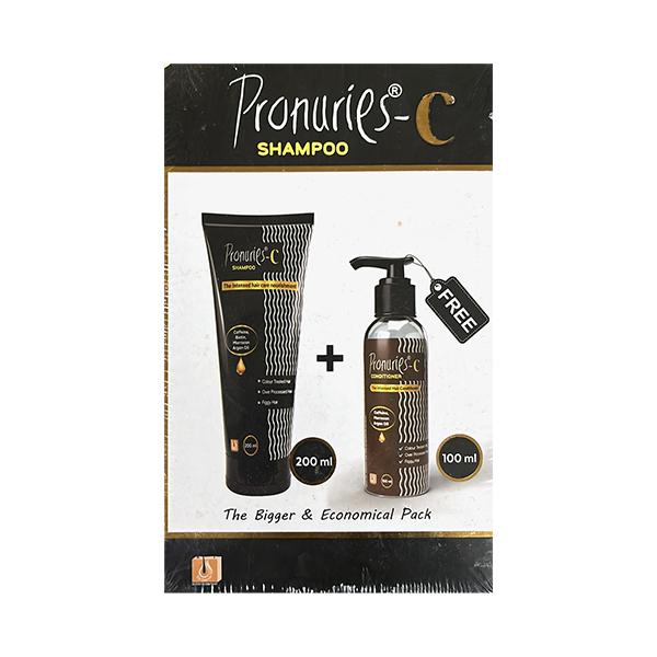 PRONURIES C (WITH FREE CONDITIONER 100ML) Shampoo 200ml