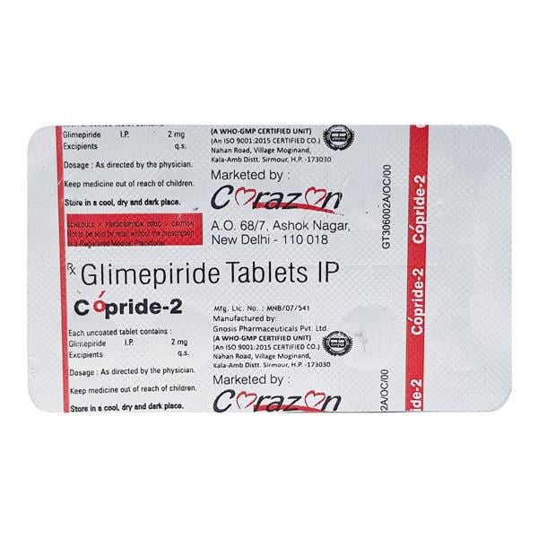 COPRIDE 2 Tablet 10's