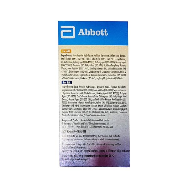 FOLLIHAIR AM/PM Gluten Free Tablet 20's