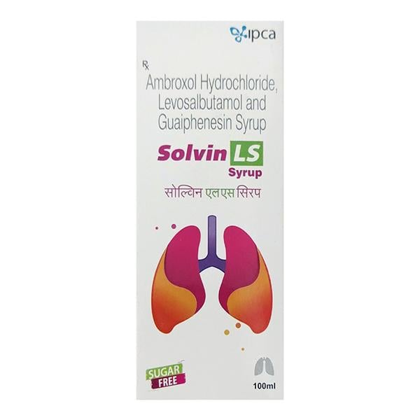 SOLVIN LS SUGAR FREE Syrup 100ml