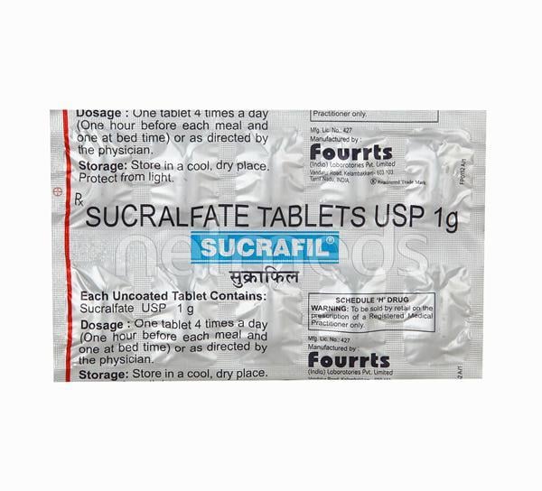 Sucrafil Tablet 10'S