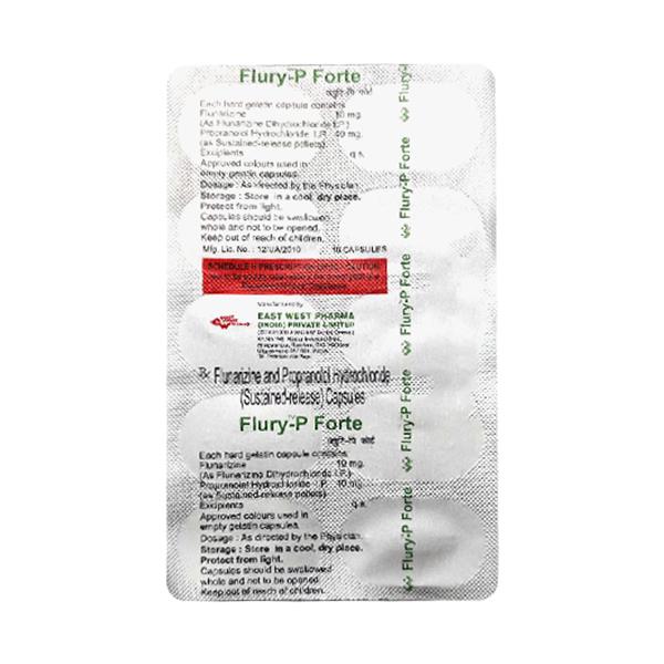 Flury P Forte Capsule 10'S