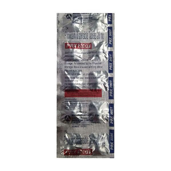 PRX 20 DT Tablet 10's