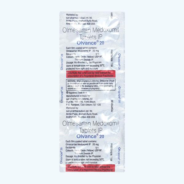 Olvance 20mg Tablet 10'S