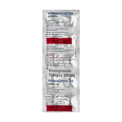 VONOGRESS 20 Tablet 10's