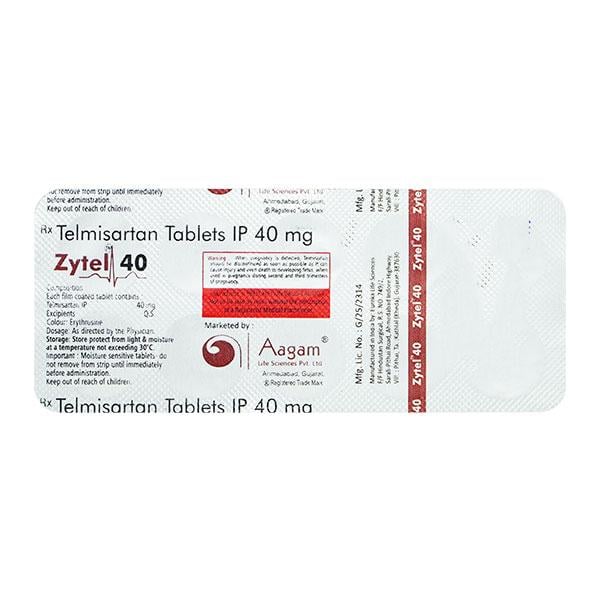 Zytel 40Mg Tablet 10's
