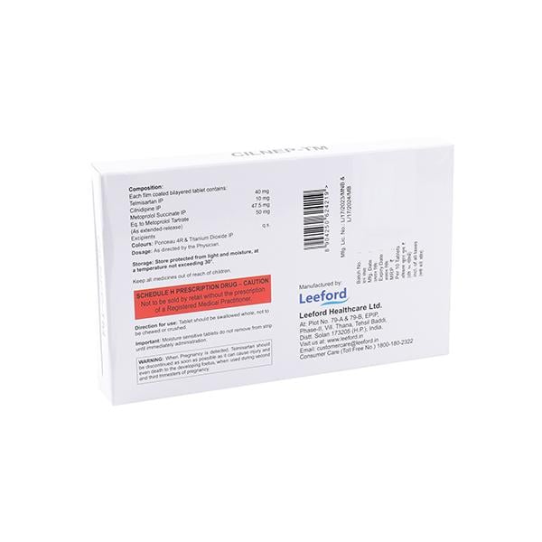 CILNEP TM Tablet 10's