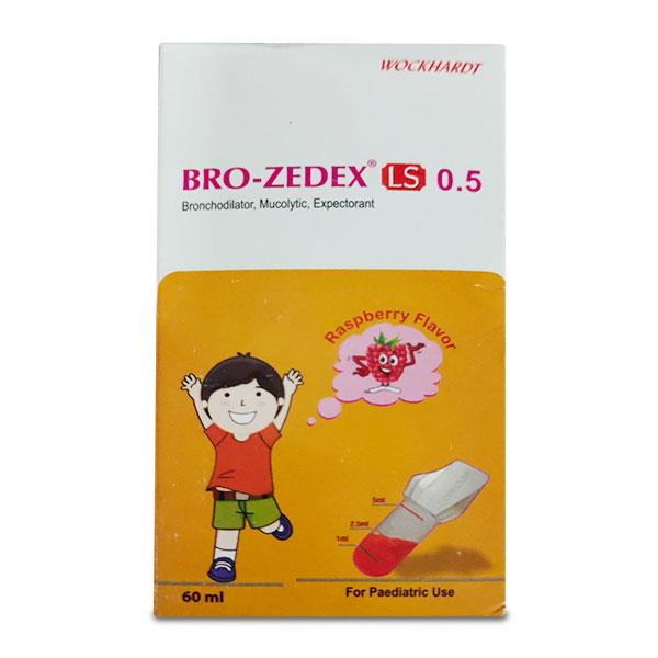 BRO ZEDEX LS 0.5 RASPBERRY FLAVOUR Expectorant 60ml