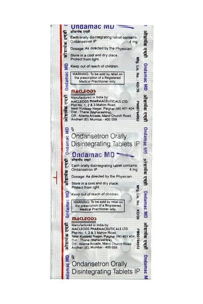 Ondamac MD Tablet 10'S