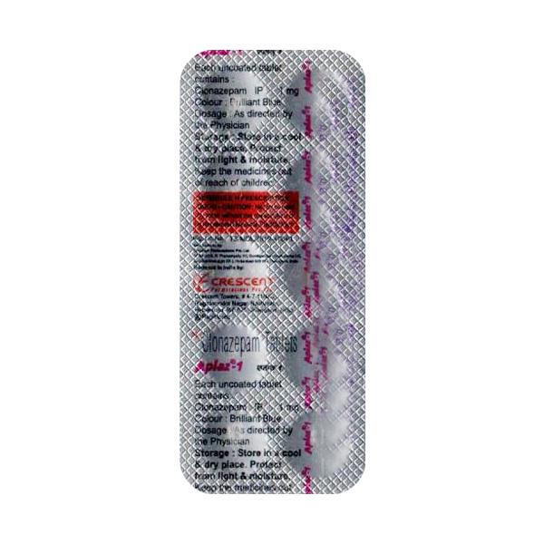 Aplaz 1mg Tablet 10'S