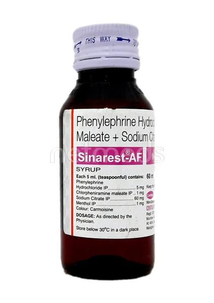 Sinarest AF New Syrup 60ml