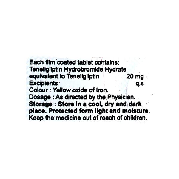 TENEDIP 20mg Tablet 10's