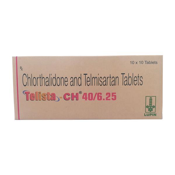 Telista CH 40/6.25mg Tablet 10'S