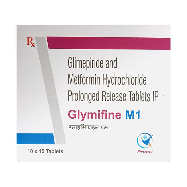 GLYMIFINE M 1 Tablet 15's