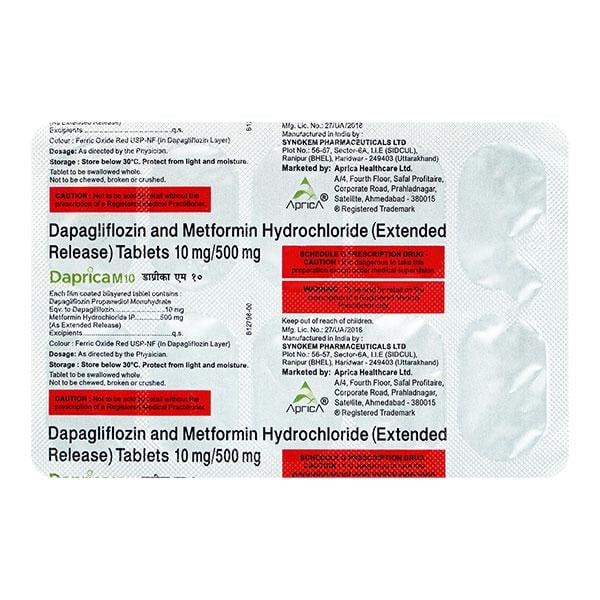 DAPRICA M 10 Tablet 10's