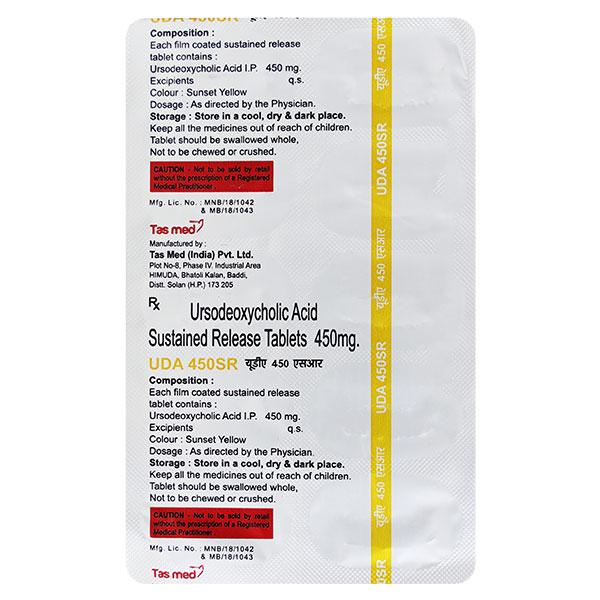 UDA SR 450MG TABLET 10'S