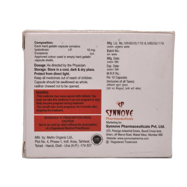 SYNORET 10 Capsule 10's