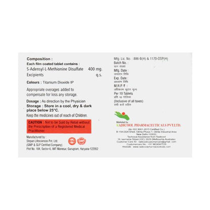 ASMY MAX 400 Tablet 10's