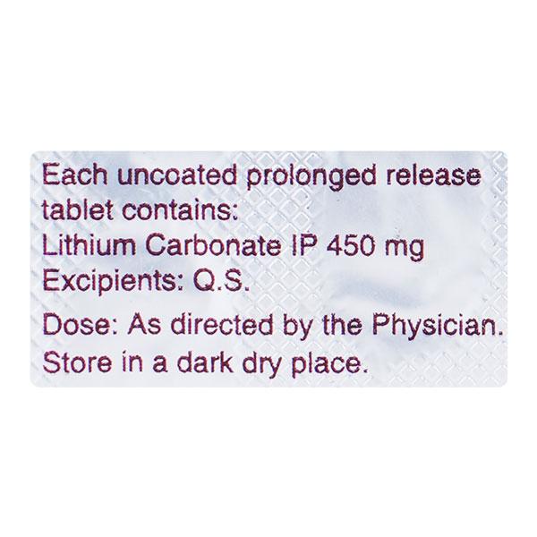 Intalith CR 450mg Tablet 10'S