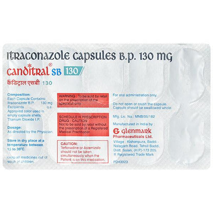 CANDITRAL SB 130 Capsule 10's