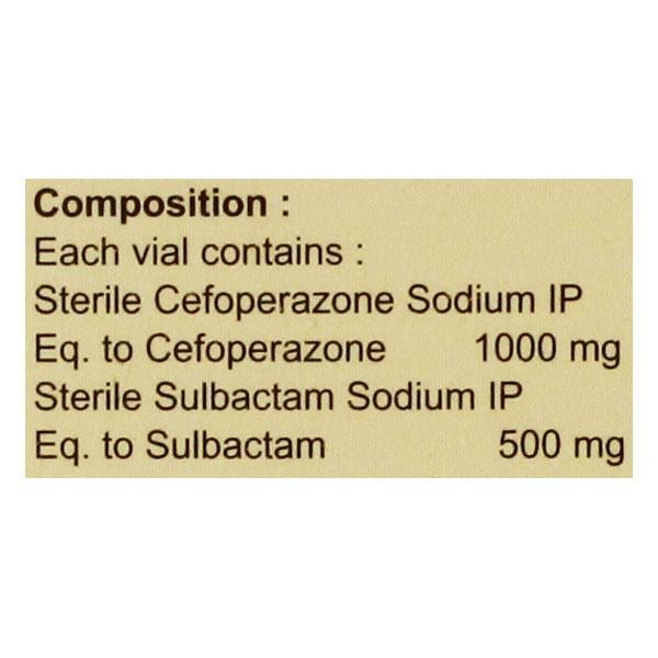 Fytobact 1000/500mg Injection 1'S