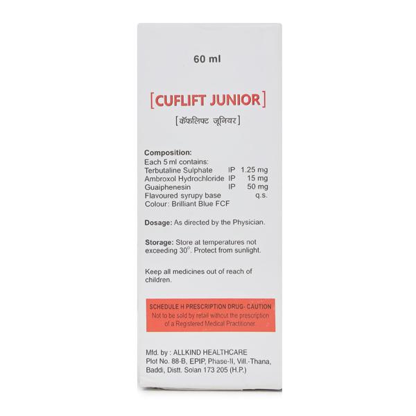 CUFLIFT JUNIOR Syrup 60ml