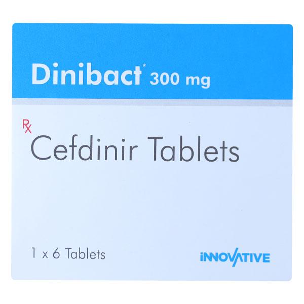 DINIBACT 300mg Tablet 6's