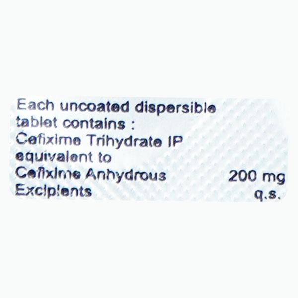 CEFITRUE 200 Dispersible tablet 10's