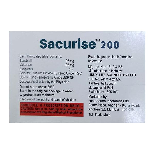 SACURISE 200 Tablet 7's