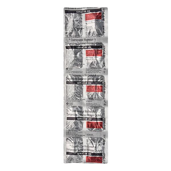 Izra D 20mg Capsule 10'S