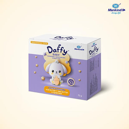 DAFFY BABY CLEANSING & MOISTURIZING Bathing Bar 75g - Global Surgicals
