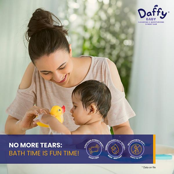 DAFFY BABY CLEANSING & MOISTURIZING Bathing Bar 75g - Global Surgicals