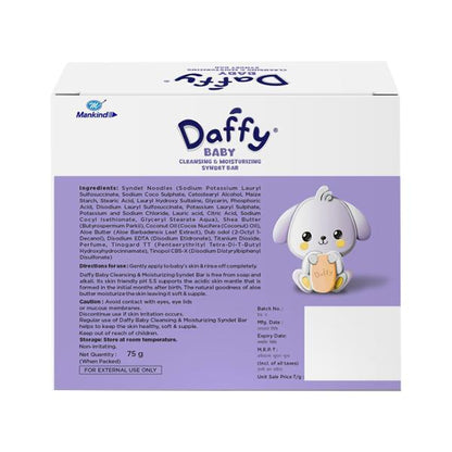 DAFFY BABY CLEANSING & MOISTURIZING Bathing Bar 75g - Global Surgicals