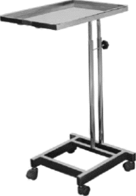 Daksh Mayo™s Trolley Single Pillar, Stainless Steel - 2048 - Global Surgicals