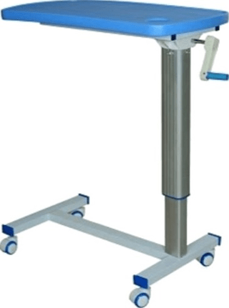 Daksh Over Bed Cardiac ICU Table Height Adjustable - 2050A - Global Surgicals