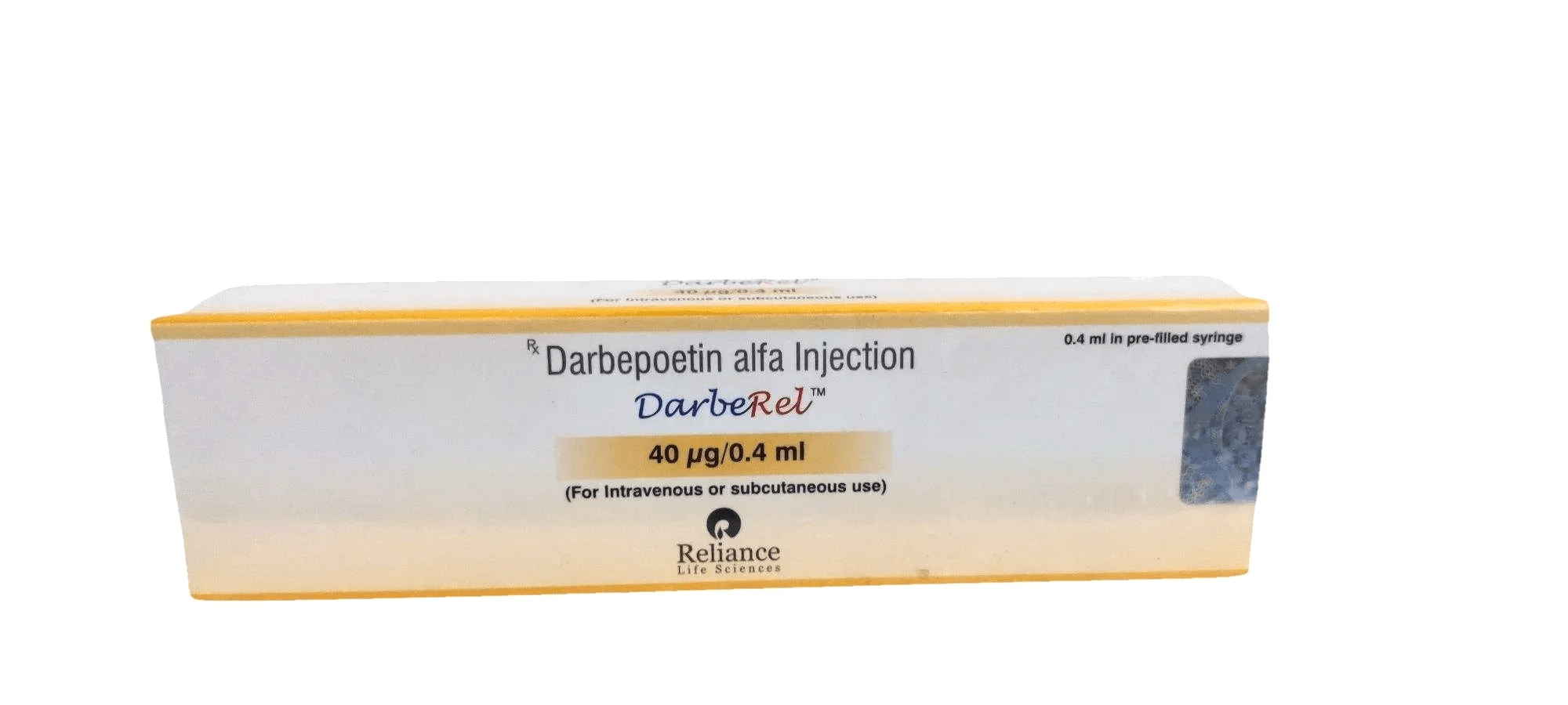 Darberel 40mcg Injection - Global Surgicals