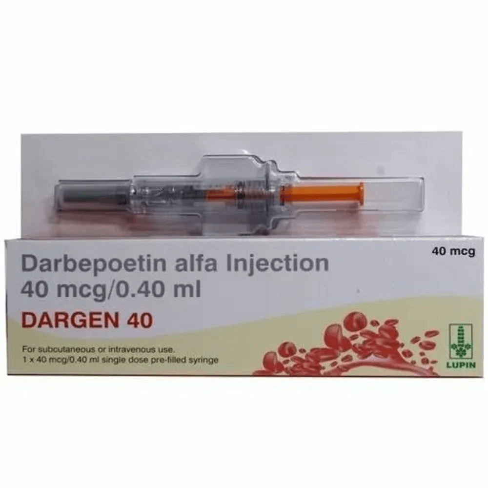 Dargen 40mcg 0.4ml PFS Injection - Global Surgicals