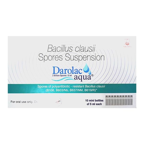 DAROLAC AQUA Suspension 10x5ml - Global Surgicals