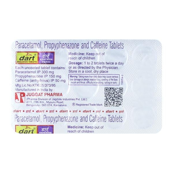 DART Tablet 15's - Global Surgicals
