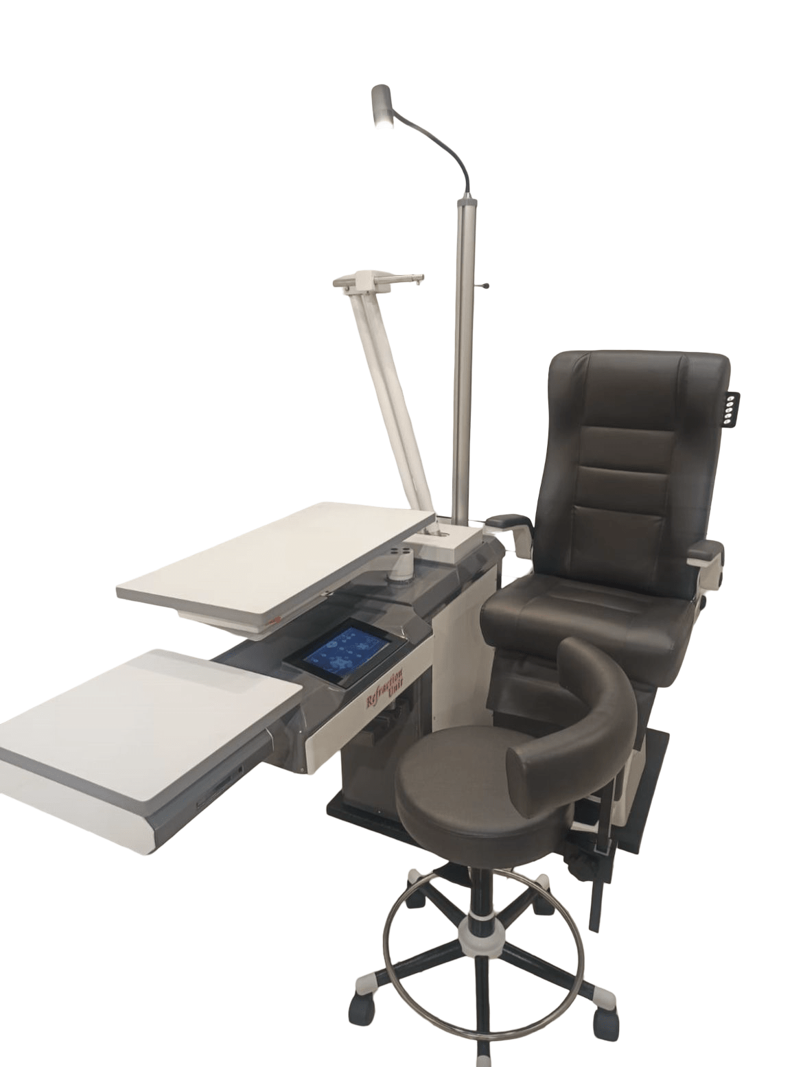 Dayal Digital Refraction Unit with Stool And Automated Phoropter Arm Kepler - Global Surgicals