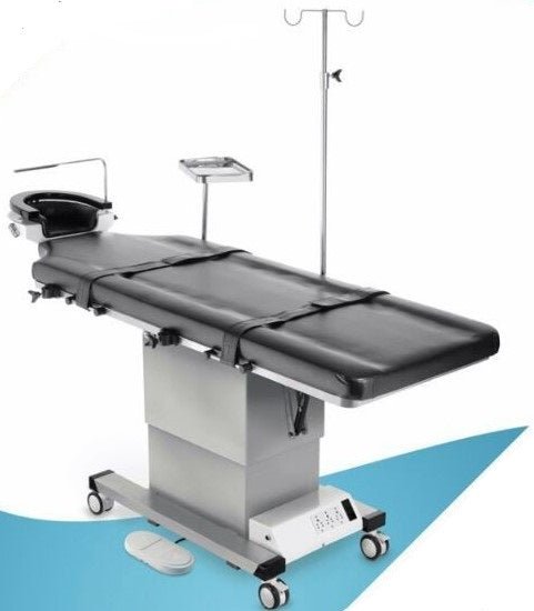 Dayal Ophthalmic Operation Table with Stool Stainless Steel - Global Surgicals