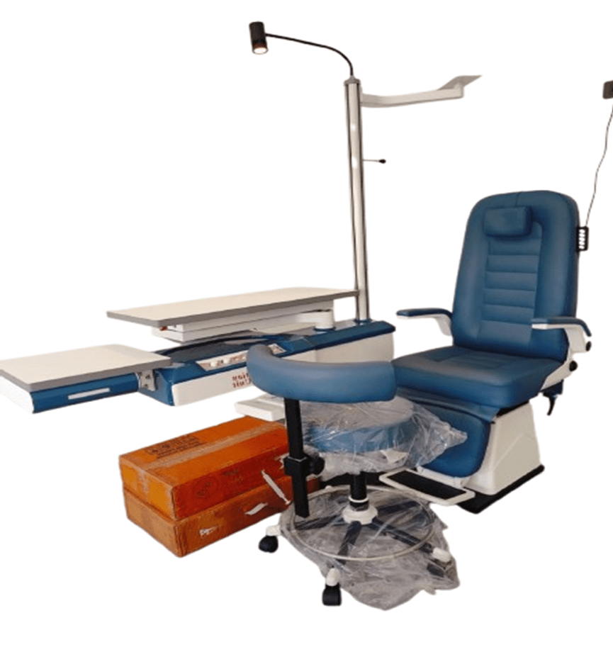 Dayal Ophthalmic Refraction System with Stool Doctor Model - Global Surgicals