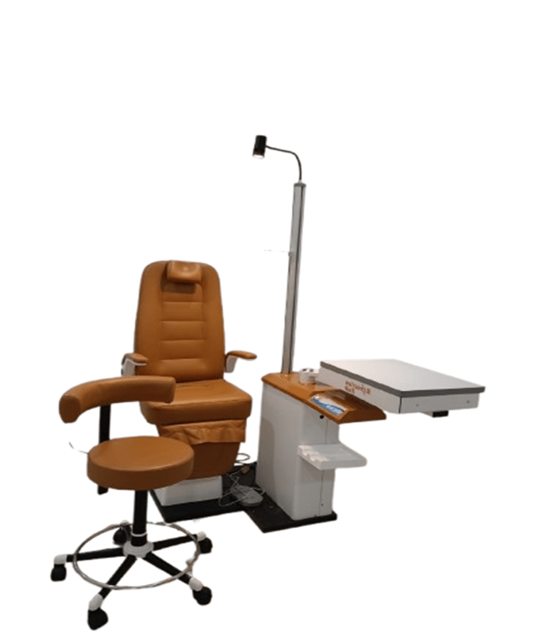 Dayal Ophthalmic Refraction Unit with Stool Compact Model - Global Surgicals