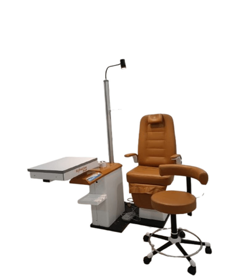 Dayal Ophthalmic Refraction Unit with Stool Compact Model - Global Surgicals