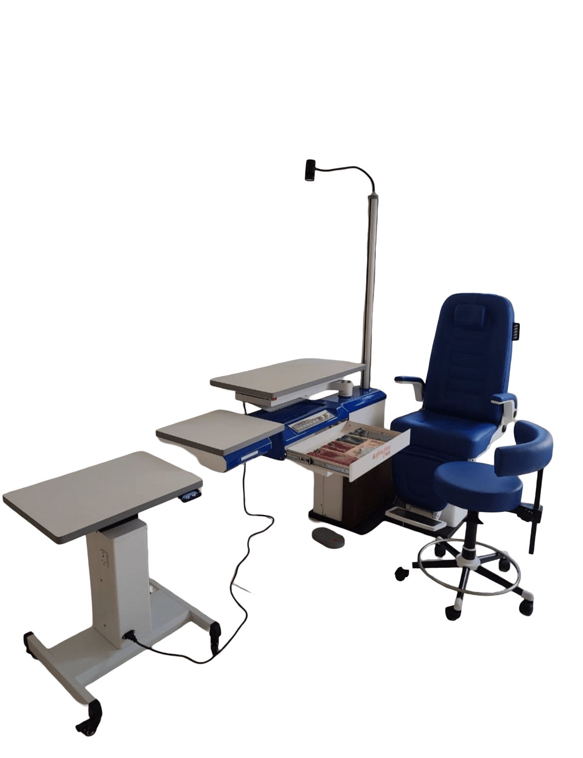 Dayal Ophthalmic Refraction Unit with Stool Optical Model - Global Surgicals