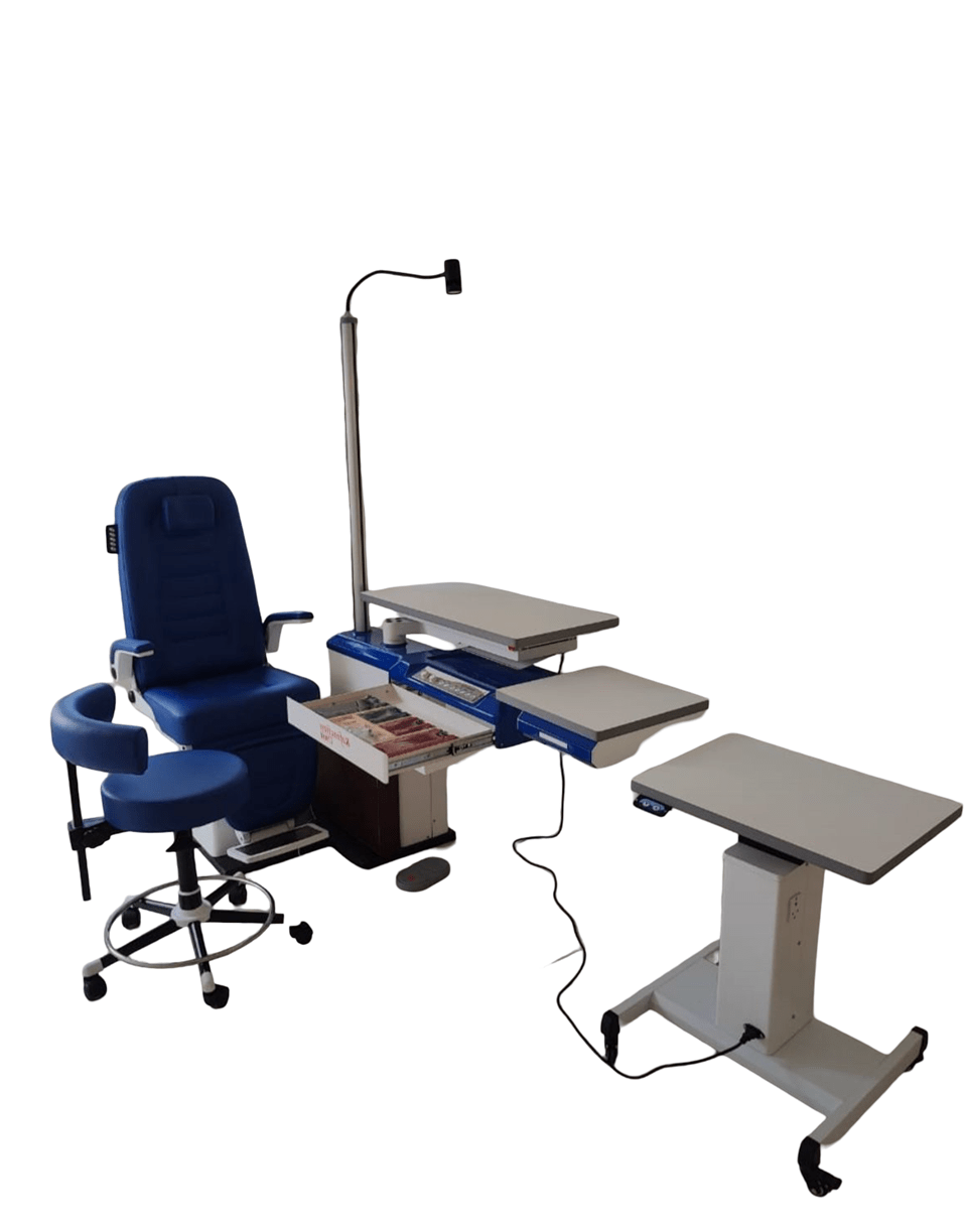 Dayal Ophthalmic Refraction Unit with Stool Optical Model - Global Surgicals