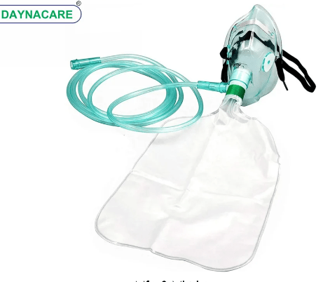 Daynacare Hi Concentration Oxygen Mask - Global Surgicals