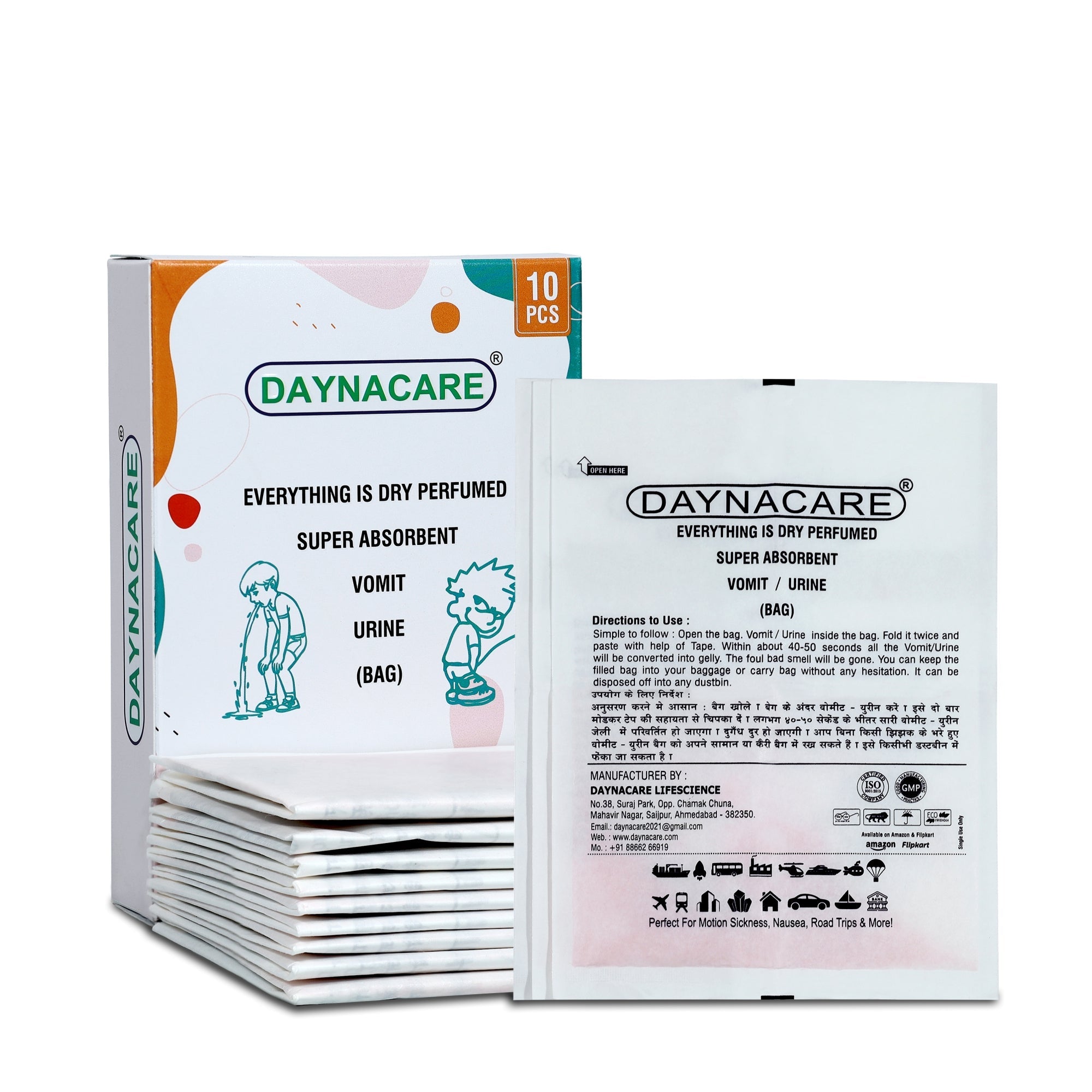 Daynacare Vomit and Urine Bag - Global Surgicals
