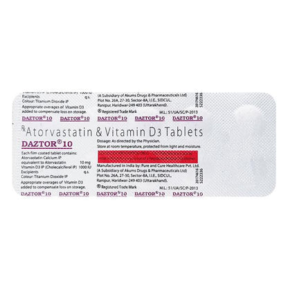 Daztor 10mg Tablet 10'S - Global Surgicals