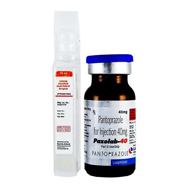 PAZOLAB 40 Injection 1's